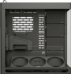 Kasë HAVN HS 420 VGPU, Midi-Tower, E-ATX, tempered glass, PCIe 5.0 riser, e zezë