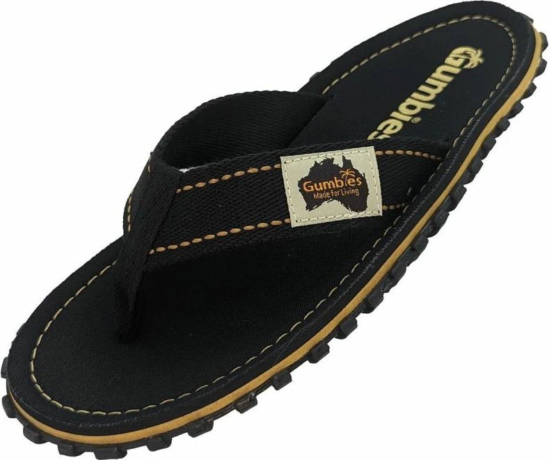 Flip-flops Gumbies, për meshkuj dhe fëmijë, të zeza [Madhësia: 36]
