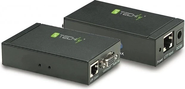 Zgjatës sinjali Techly, 301122, përmes kabllit Cat5/5e/6 deri në 300m