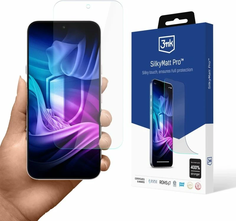 Folie mbrojtëse matte 3mk SilkyMatt Pro për Nothing Phone (4a)