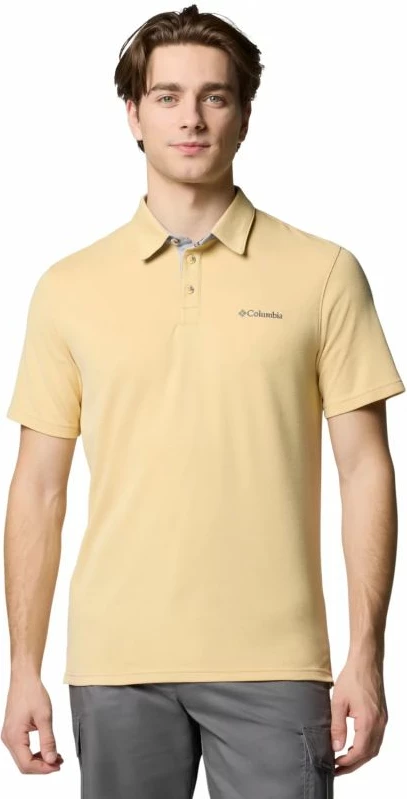 Maicë polo për meshkuj Columbia, e verdhë