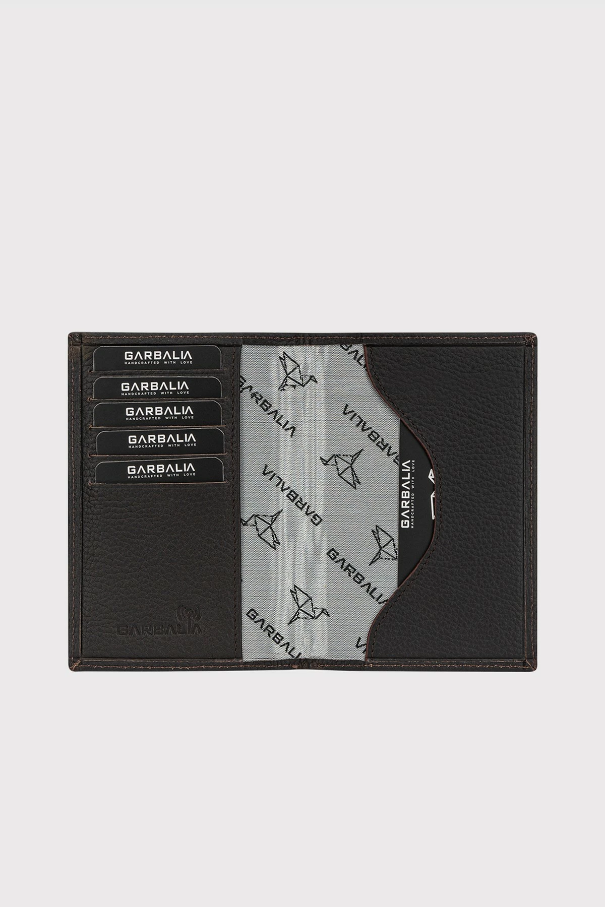 Portofol unisex Zoozie Bags, ngjyrë kafe, Passcase