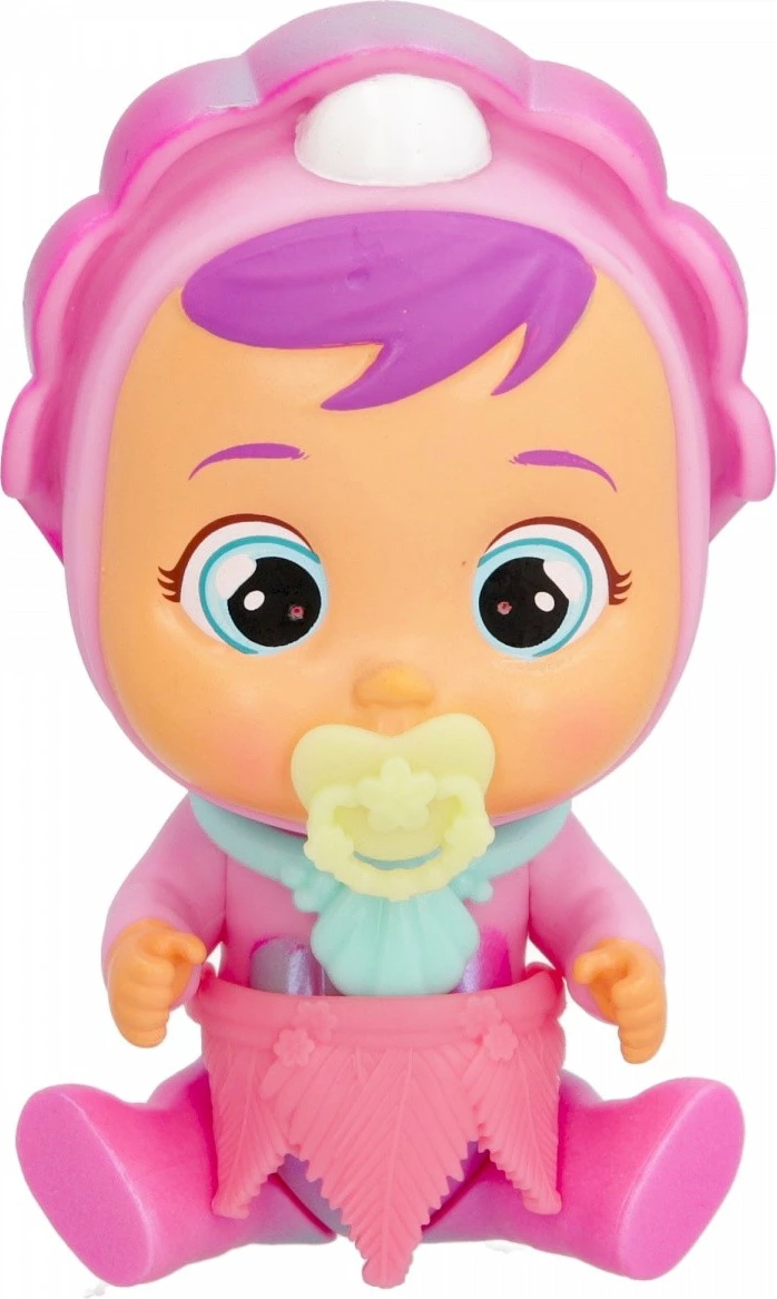 Kukull Cry Babies Magic Tears Shiny Shells Coralinela, Tm Toys, IMC910324, plastikë, pa bateri