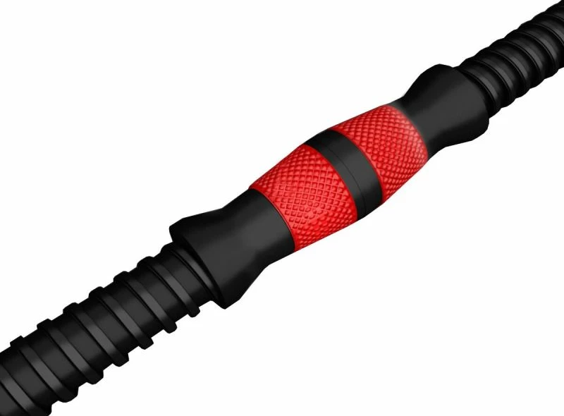 Set pesha dore dhe shufër HMS, uniseks, të kuqe/zeza