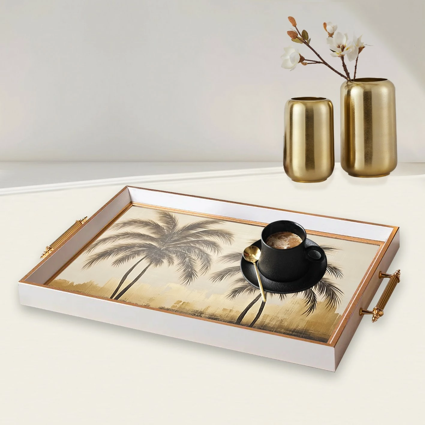 Tabaka qelqi Aberto Design, shumëngjyrëshe, TPB9816, 50x29x3.5cm