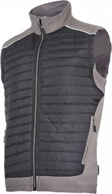 Jelek pune LAHTI PRO L4131101 softshell, membranë TPU 8000 mm, 3 xhepa me zinxhir, zi-gri