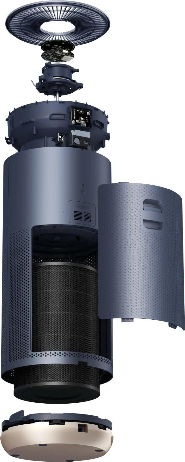 Purifikues ajri Smartmi Air Purifier 2, HEPA 13, 48m², blu