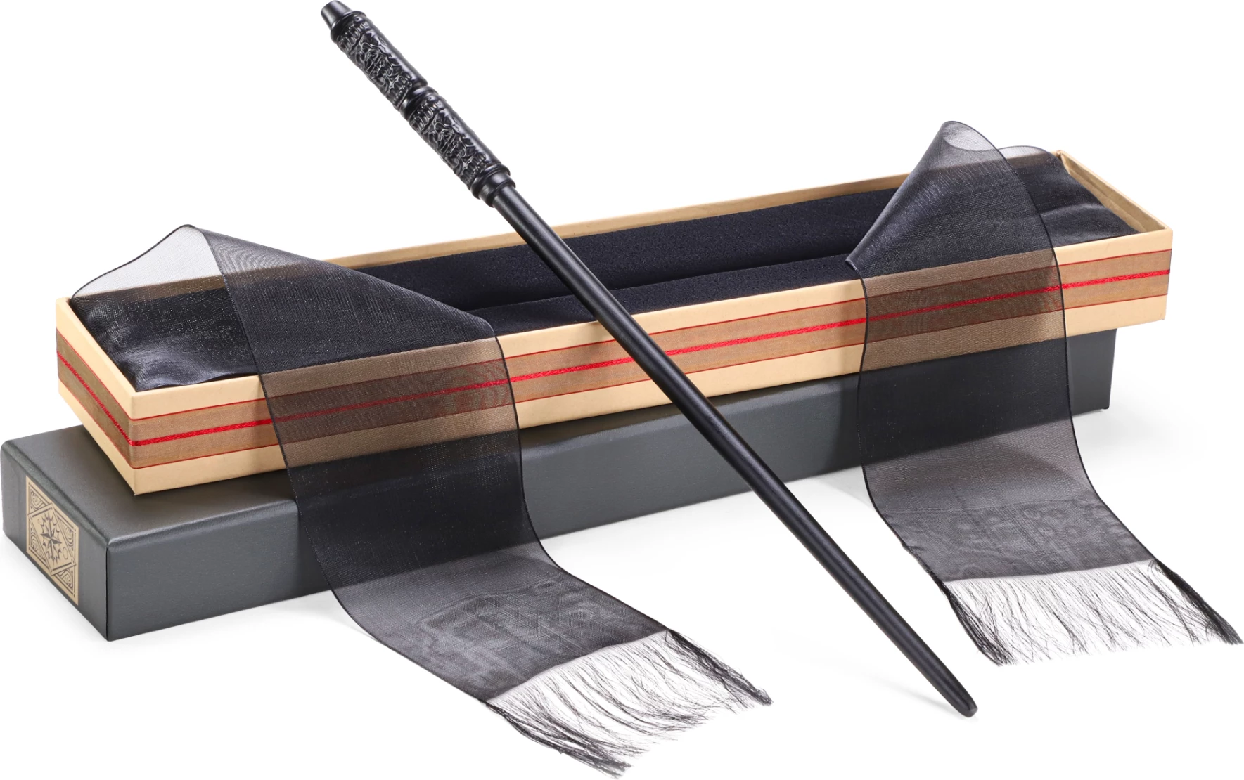 Shkop magjik NOBLE COLLECTION Harry Potter Snape, 35 cm, i zi, me kuti Ollivanders