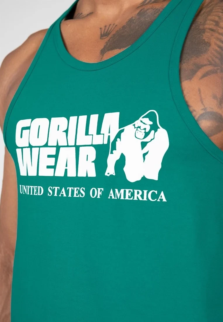 Classic Tank Top - Teal Green [Madhësia: 3XL]