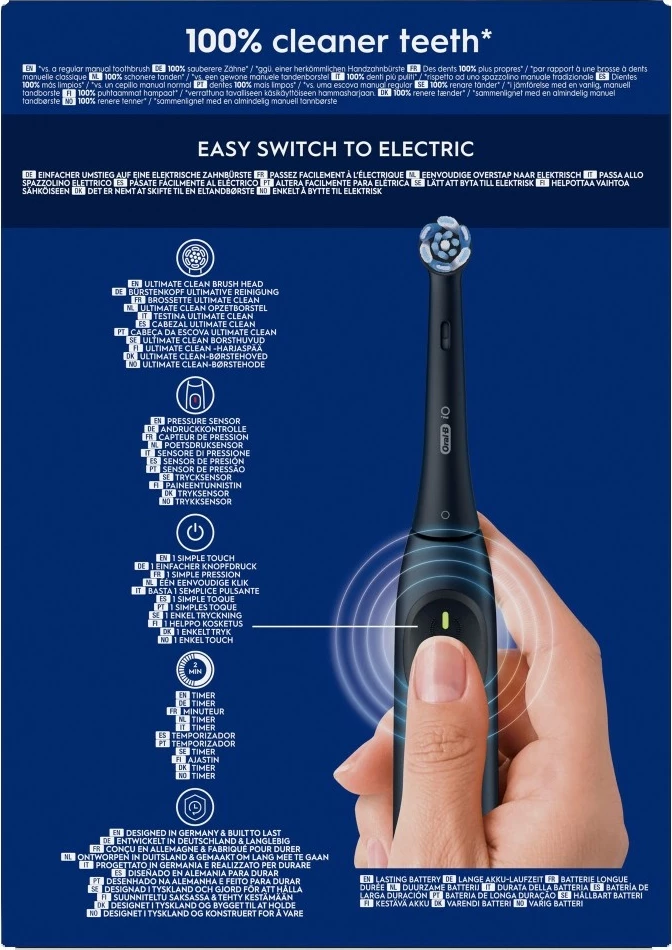 Furçë dhëmbësh elektrike Oral-B iO Series 2 Ocean Blue, edicion i kufizuar