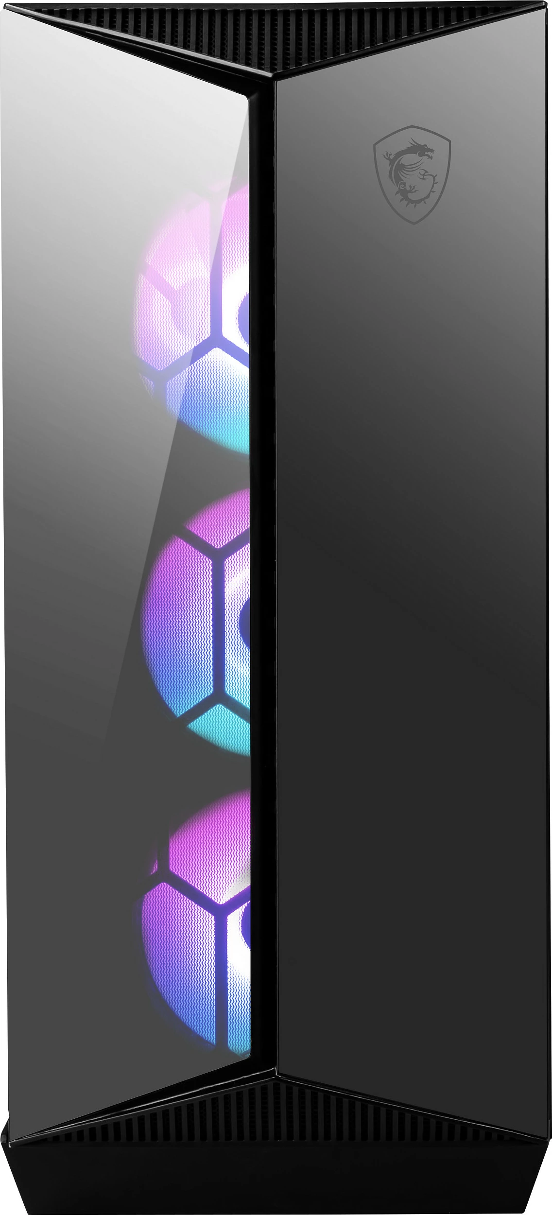 Kasë MSI MPG GUNGNIR 110R, midi tower, xham i temperuar, RGB, e zezë