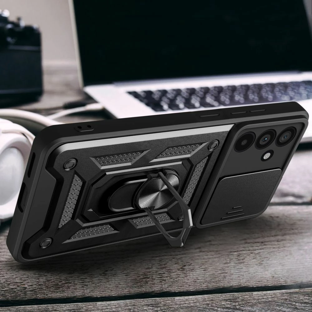 Mbështjellës Tech-Protect CamShield Pro për Samsung Galaxy A36 5G, i zi