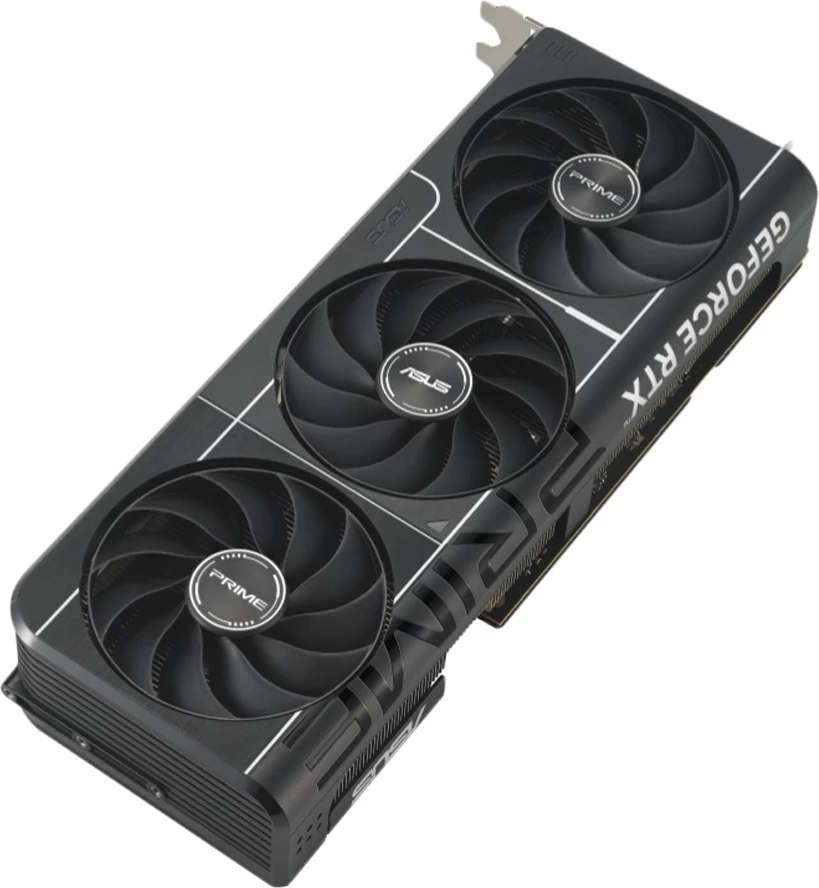 Kartelë grafike ASUS Prime GeForce RTX 5080 PRIME-RTX5080-16G, 16GB GDDR7, PCIe 5.0, 1x HDMI 2.1b, 3x DisplayPort 2.1b, e zezë