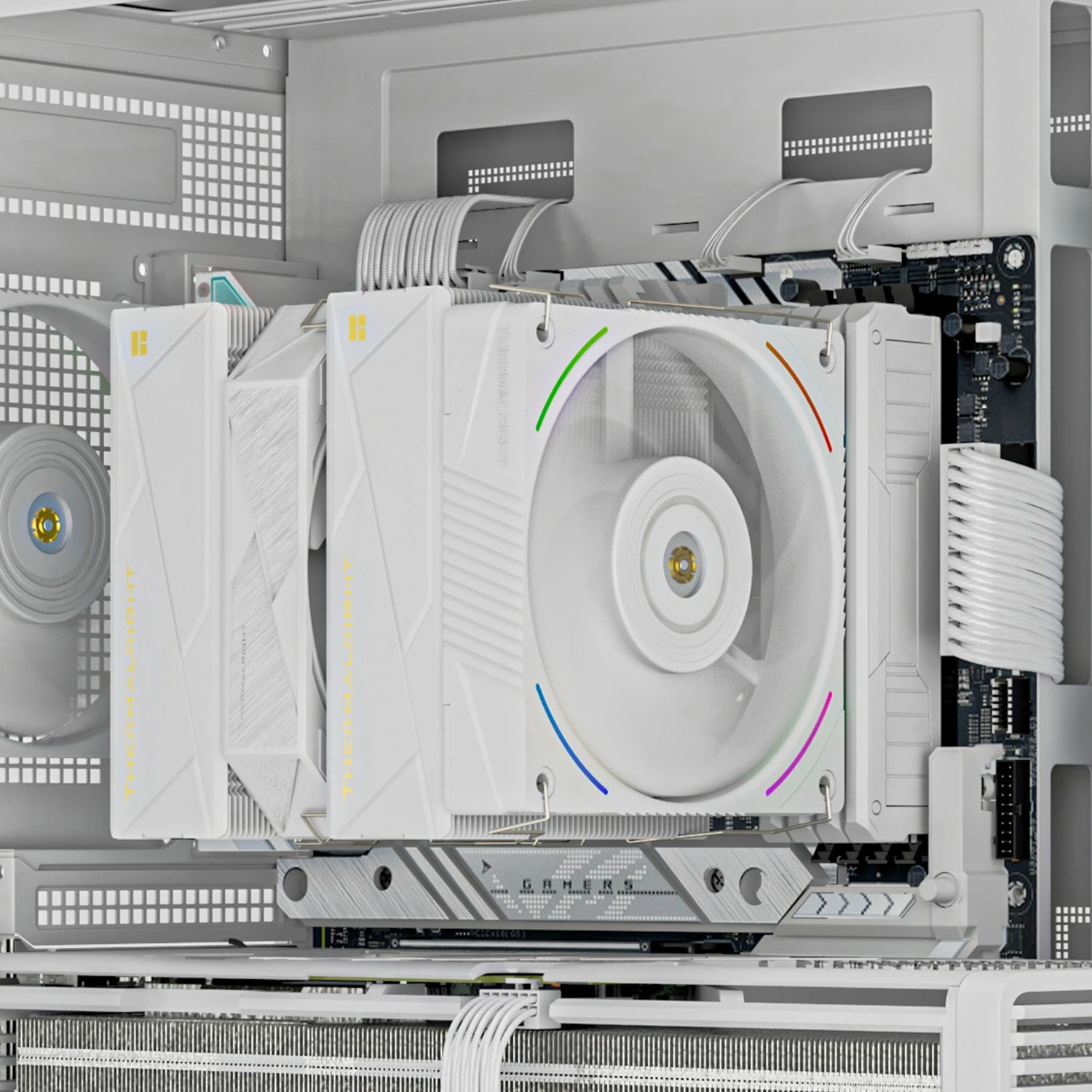 Ftohës CPU Thermalright Royal Pretor 130 Ultra, 2 ventilatorë 120/130mm, 7 heatpipe, i bardhë