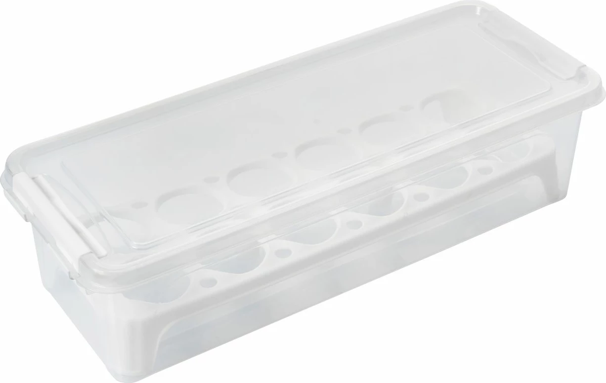 Set kuti plastike për organizim (4 copë), Hermia, 4Lukutu10, transparente