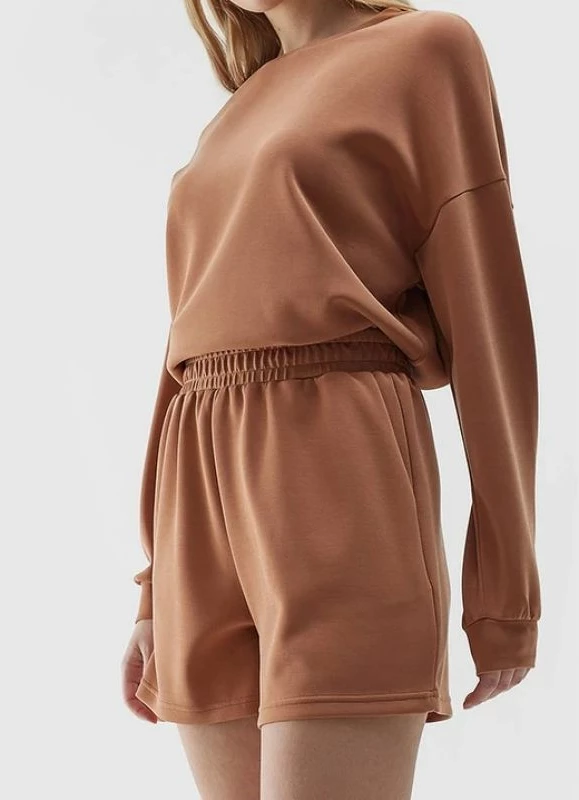 Shorce për femra 4F, të kafëta