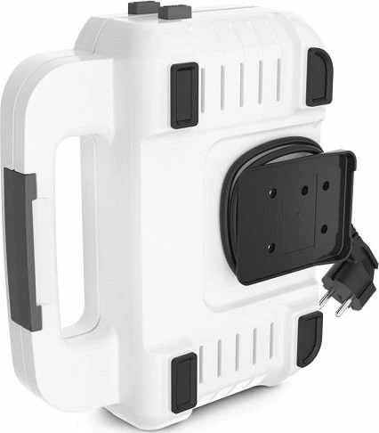 Toster 2n1 Tefal SW7011 850 W, pllaka sanduiçi trekëndësh & waffle, bardhë, set 2 pllaka