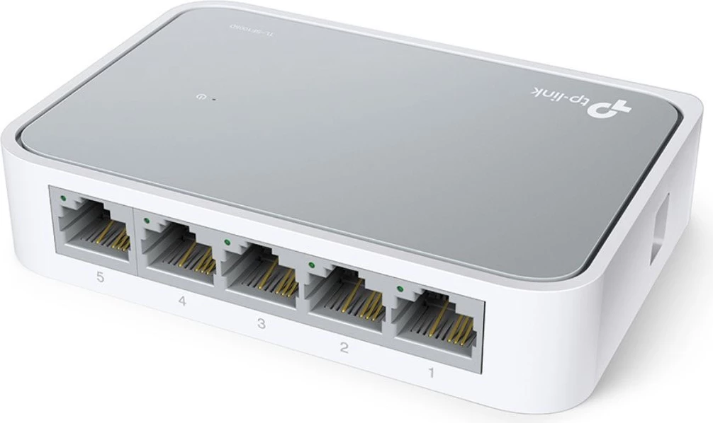 Switch, TP-LINK, TL-SF1005D, 5 porta 10/100 Mbps, e bardhë