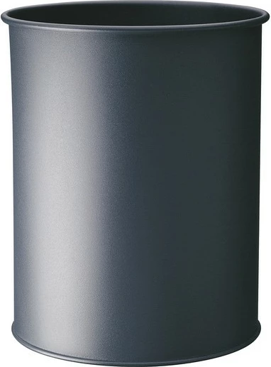 Kosh mbeturinash Durable metalik rrumbullak 15L, 315mm, silver