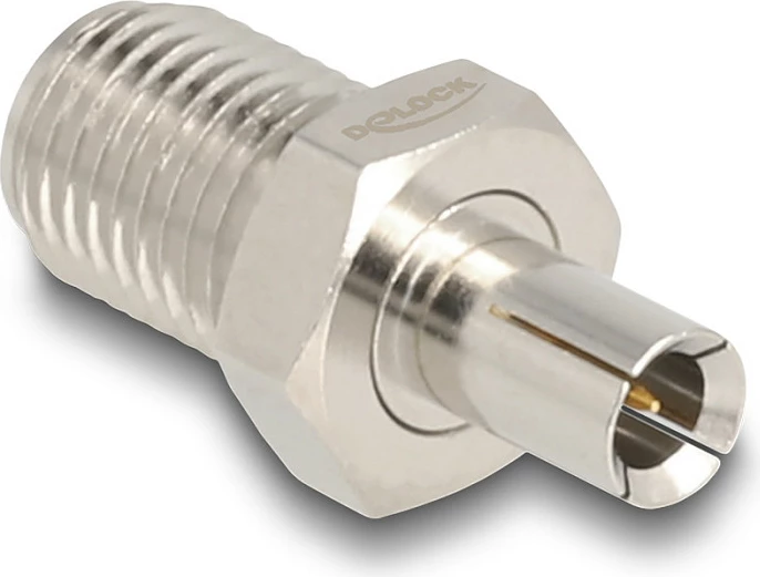 Adapter DeLOCK SMA në TS9, 50Ω, 8 mm, argjendtë