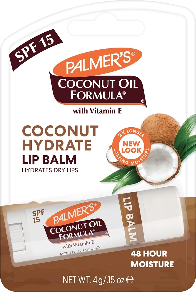 Balsam për buzë për femra PALMER'S Coconut Oil Formula Lip Balm SPF15, 4g