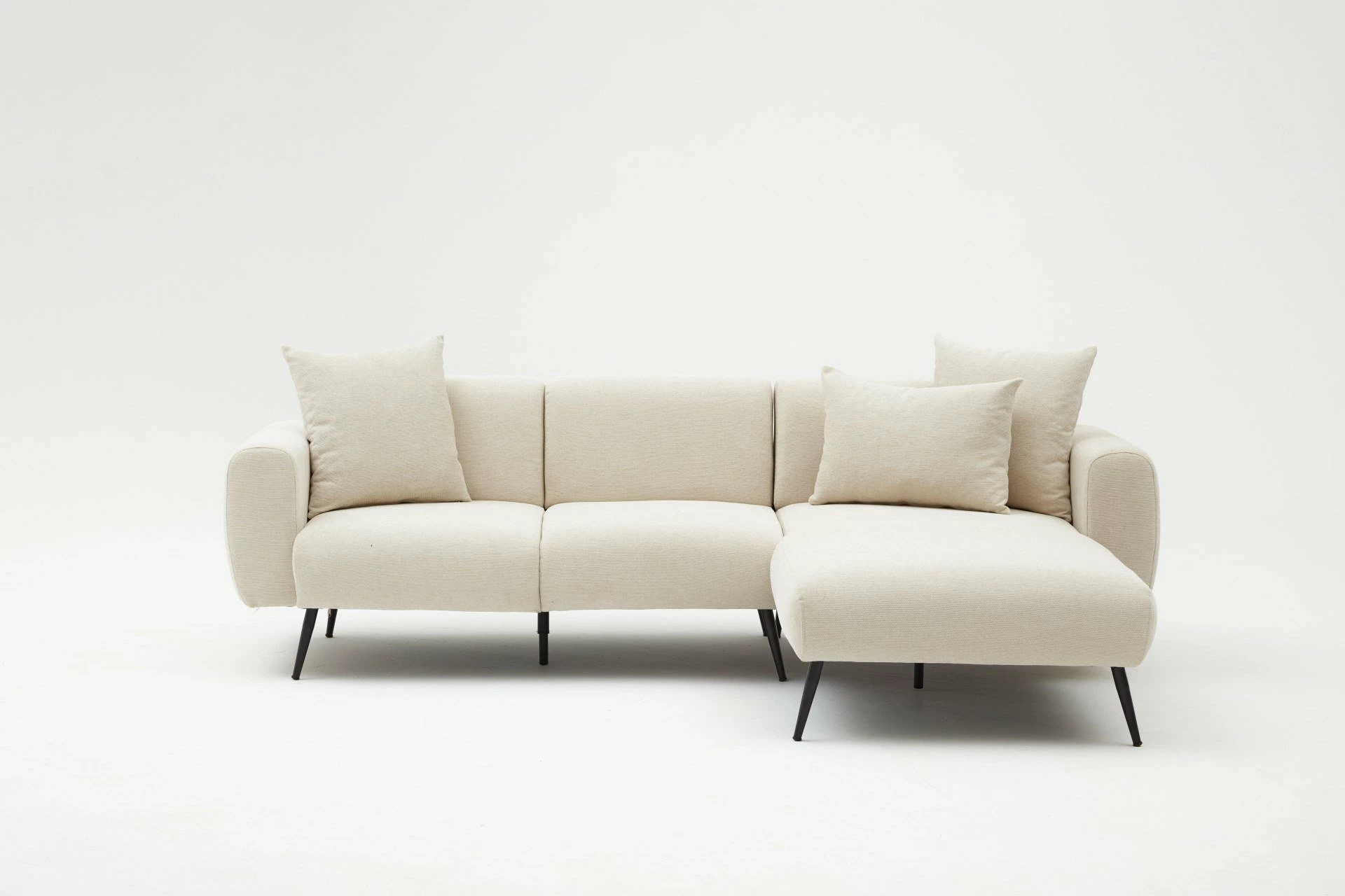 Këndare Atelier del Sofa, anë e djathtë, ngjyrë krem