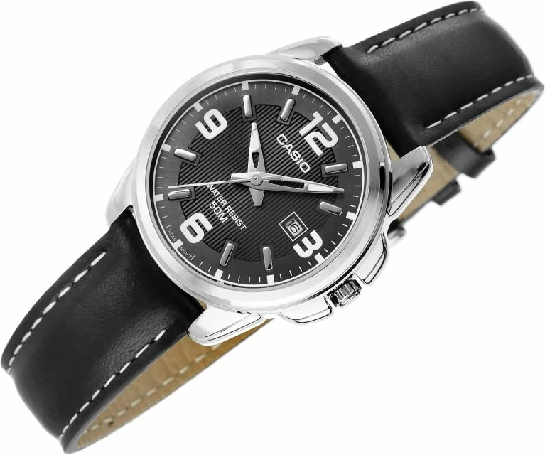 Orë dore për femra CASIO, e zezë