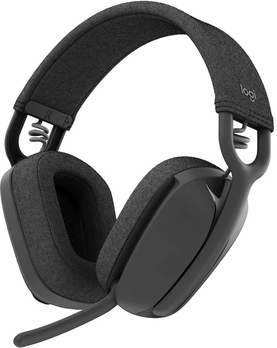 Kufje wireless Bluetooth LOGITECH Zone Vibe 100 981-001213, over-ear, mikrofon palosës me noise-cancelling, 40 mm, deri 20h bateri, Graphite