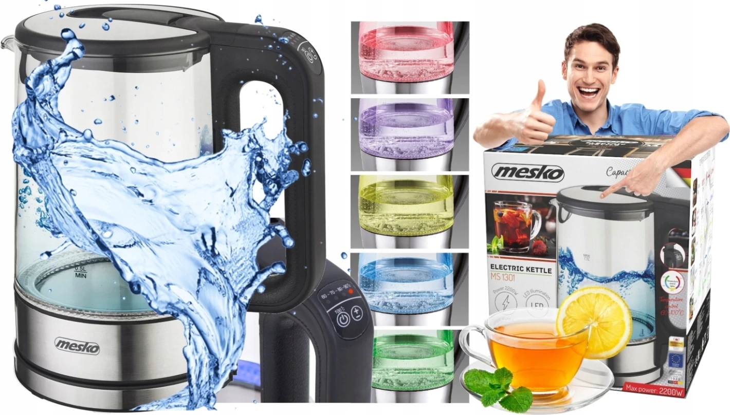 Ibrik elektrik Adler MS 1301B, i zi