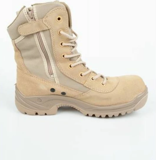 Çizme sigurie për meshkuj Lavoro, ngjyrë krem