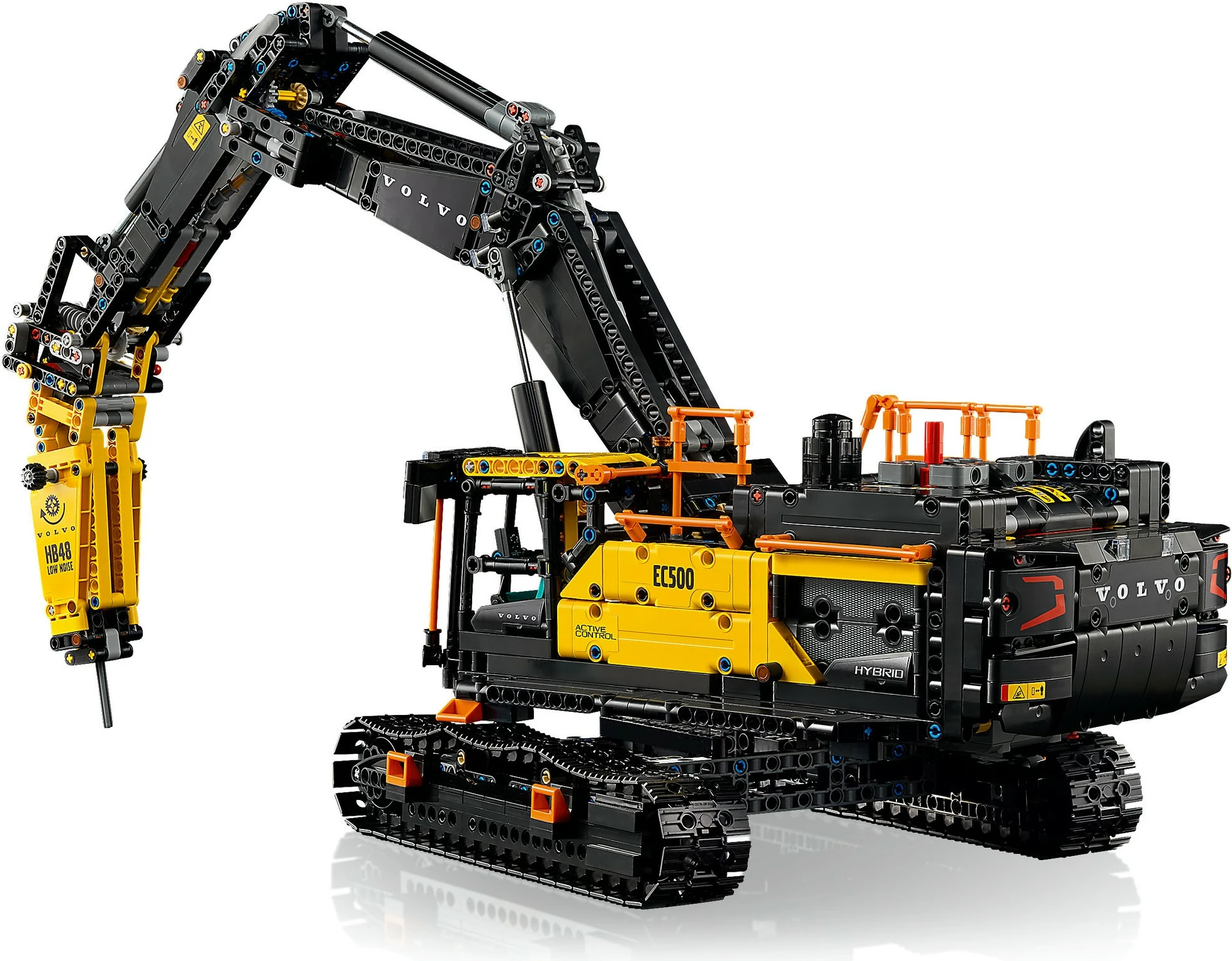 Set ndërtimi LEGO Technic Volvo EC500 Hybrid Bagger 42215, 2359 pjesë, shumëngjyrësh