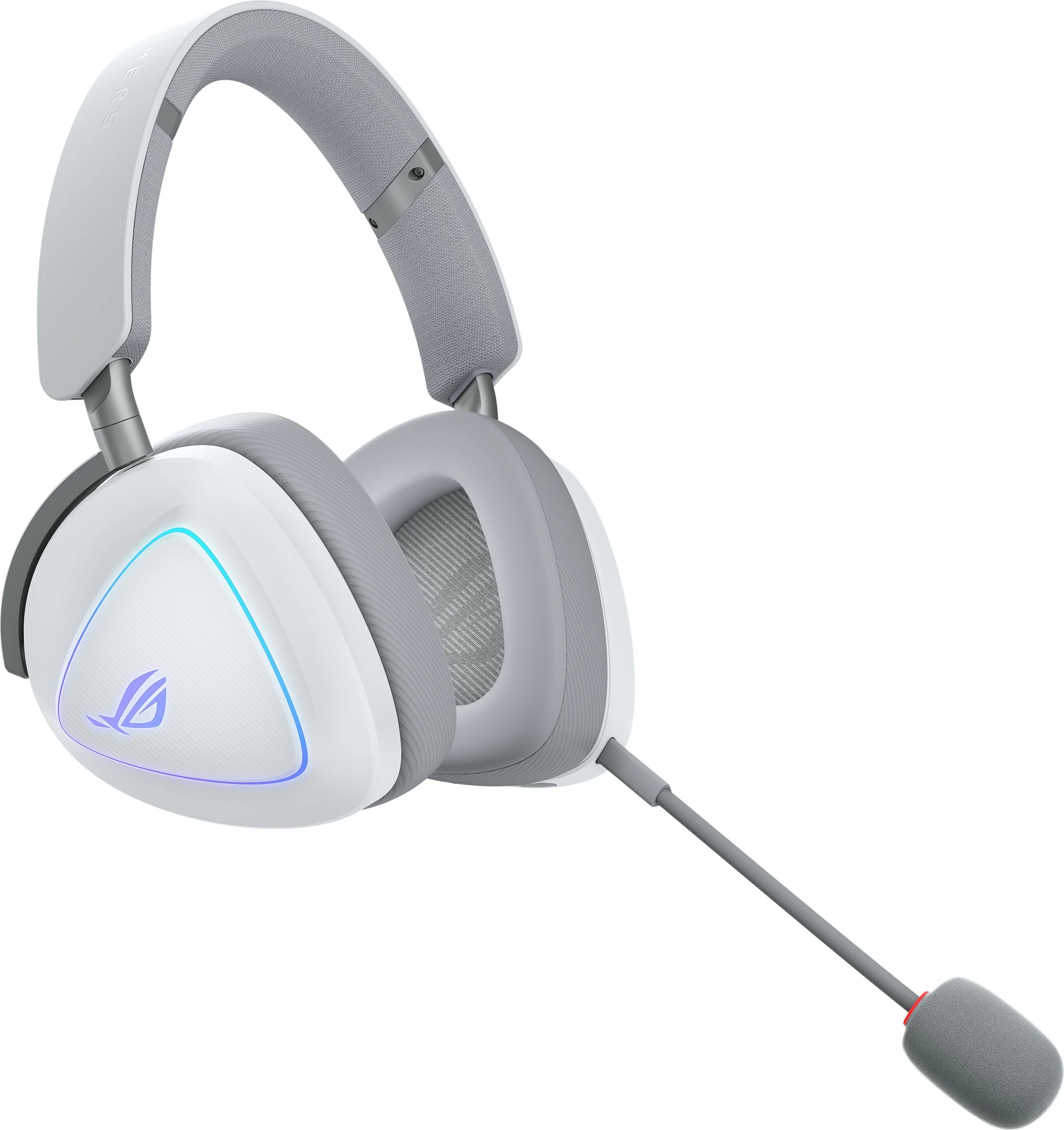 Kufje ASUS ROG Delta II, wireless, e bardhë