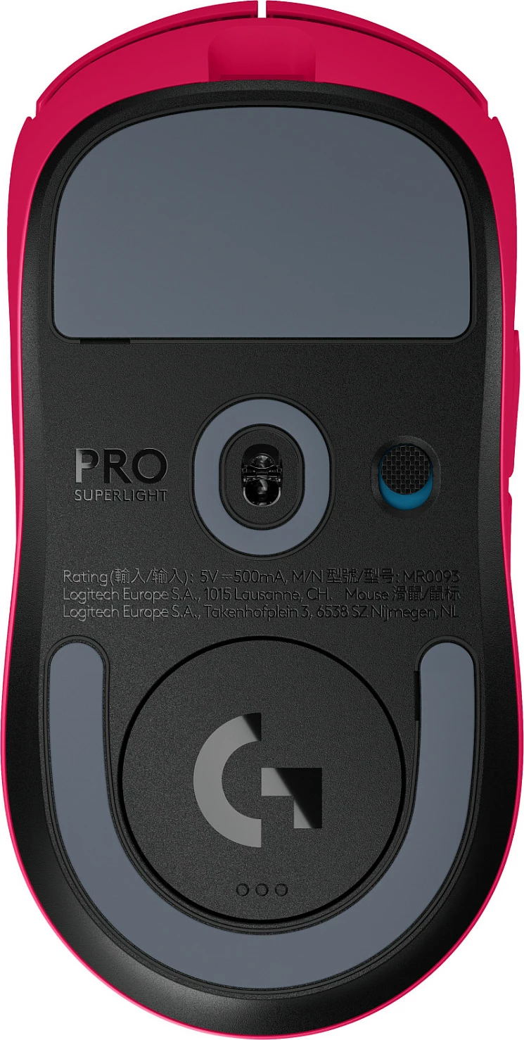 Maus Logitech G PRO X SUPERLIGHT 2, wireless, 5 butona, rozë