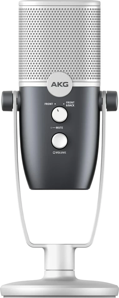 Mikrofon AKG Ara, USB kondensator profesional, blu-argjendtë