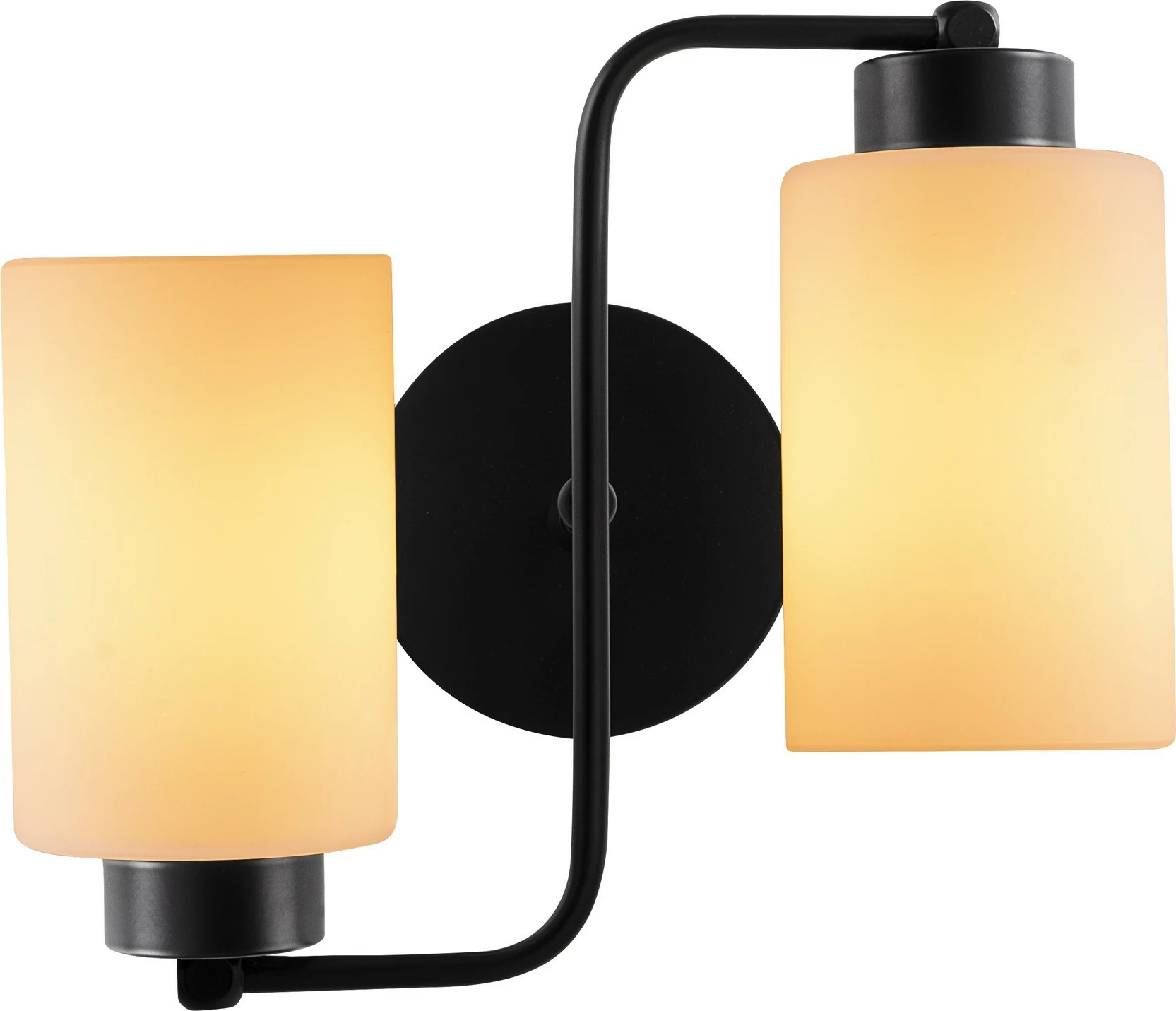 Llambë muri Opviq, Balcova - N-345, metal i zi