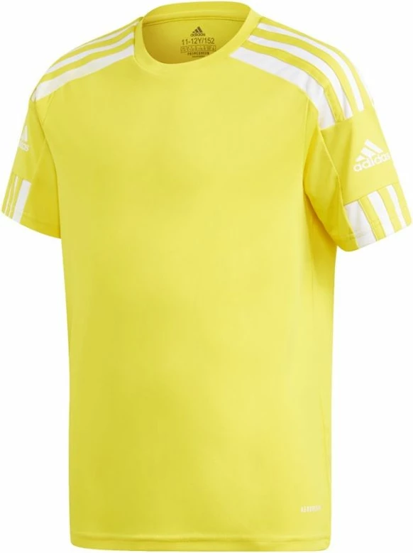 Maicë futbolli për fëmijë adidas, e verdhë [Madhësia: 128 cm]