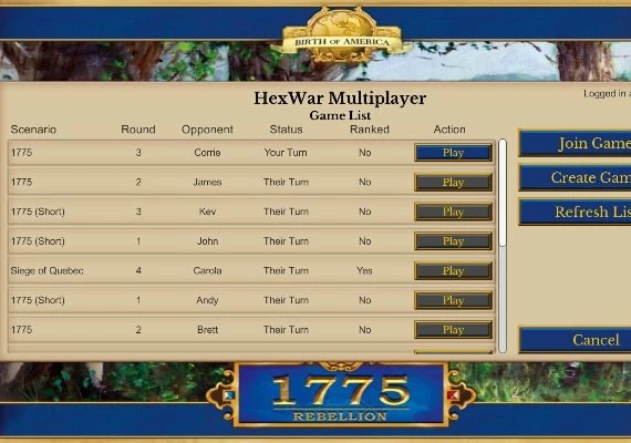 1775: Rebellion EN Global