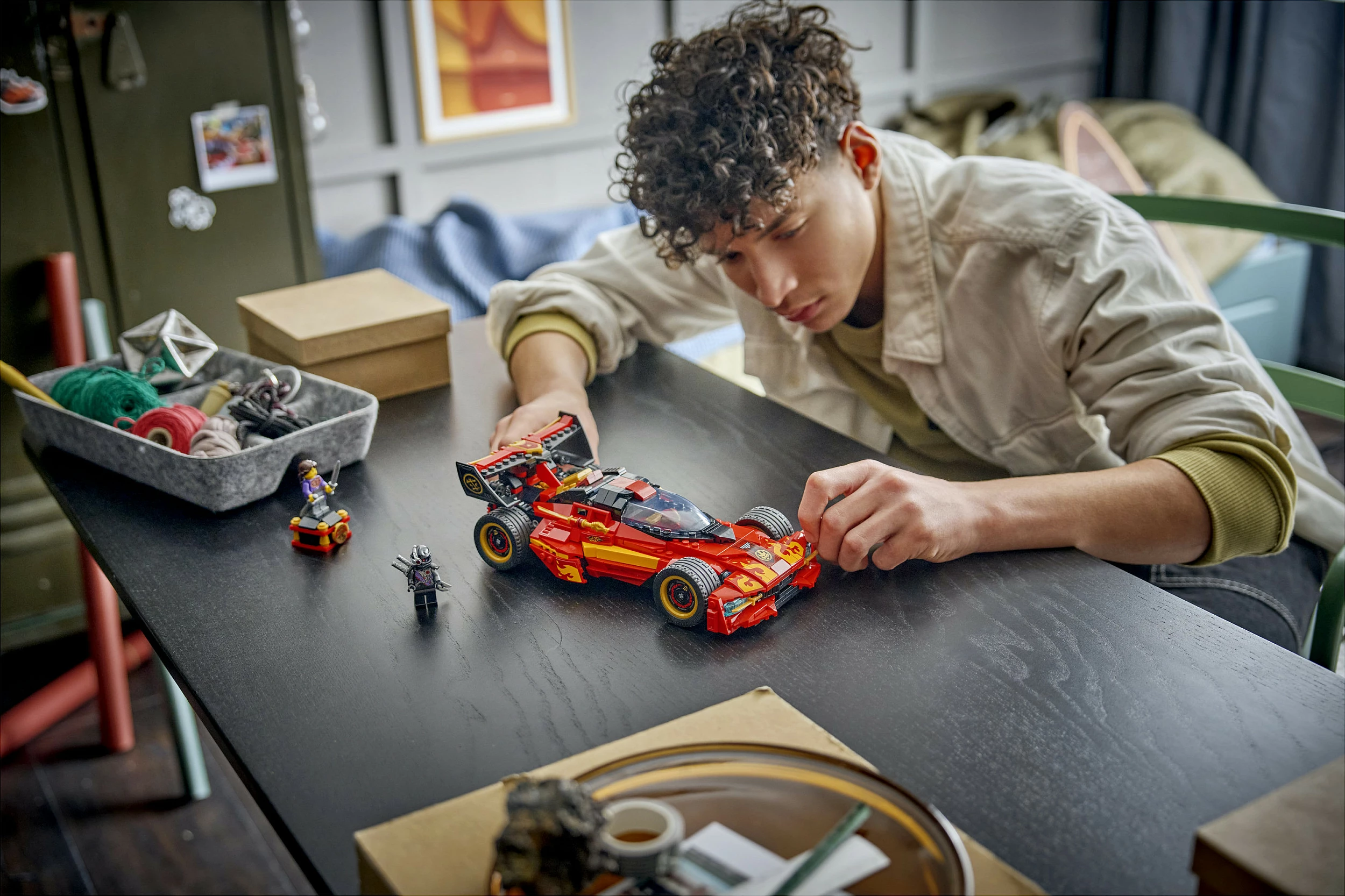 Set ndërtimi LEGO NINJAGO Legacy 71867 X-1 Ninja Supercar (15-vjetori), 691 copë, shumëngjyrësh