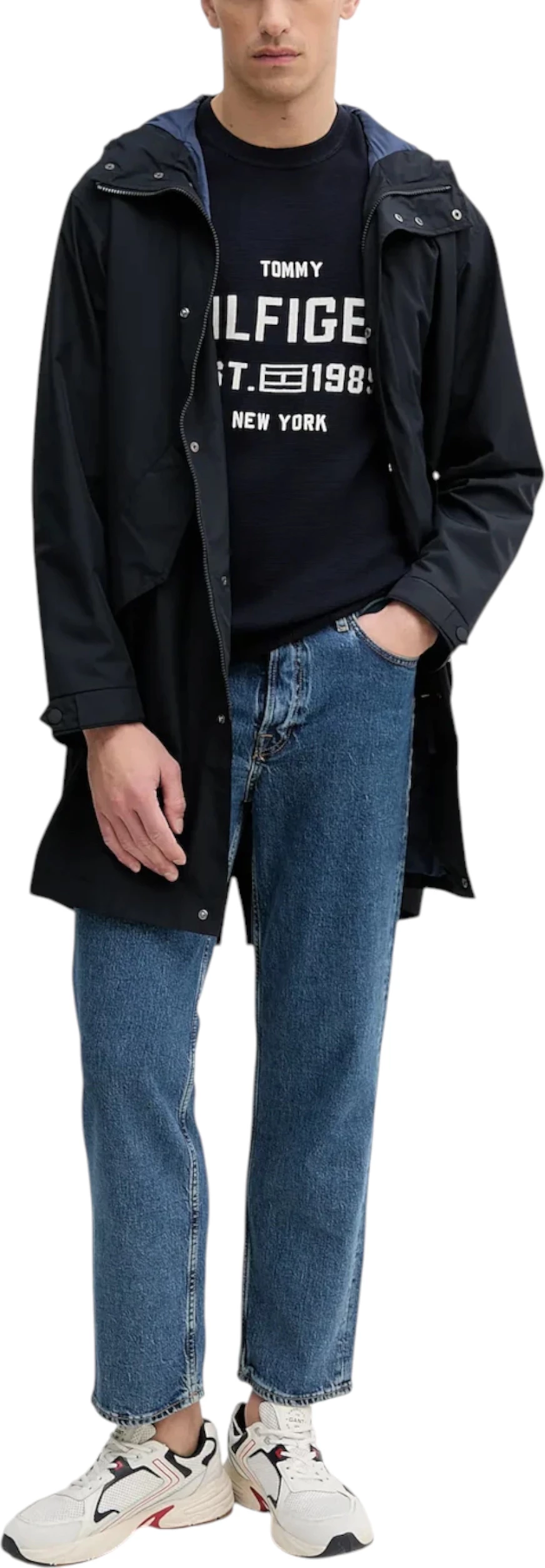 Xhemper për meshkuj Tommy Hilfiger MW0MW39533, blu e errët [Madhësia: XXXL]