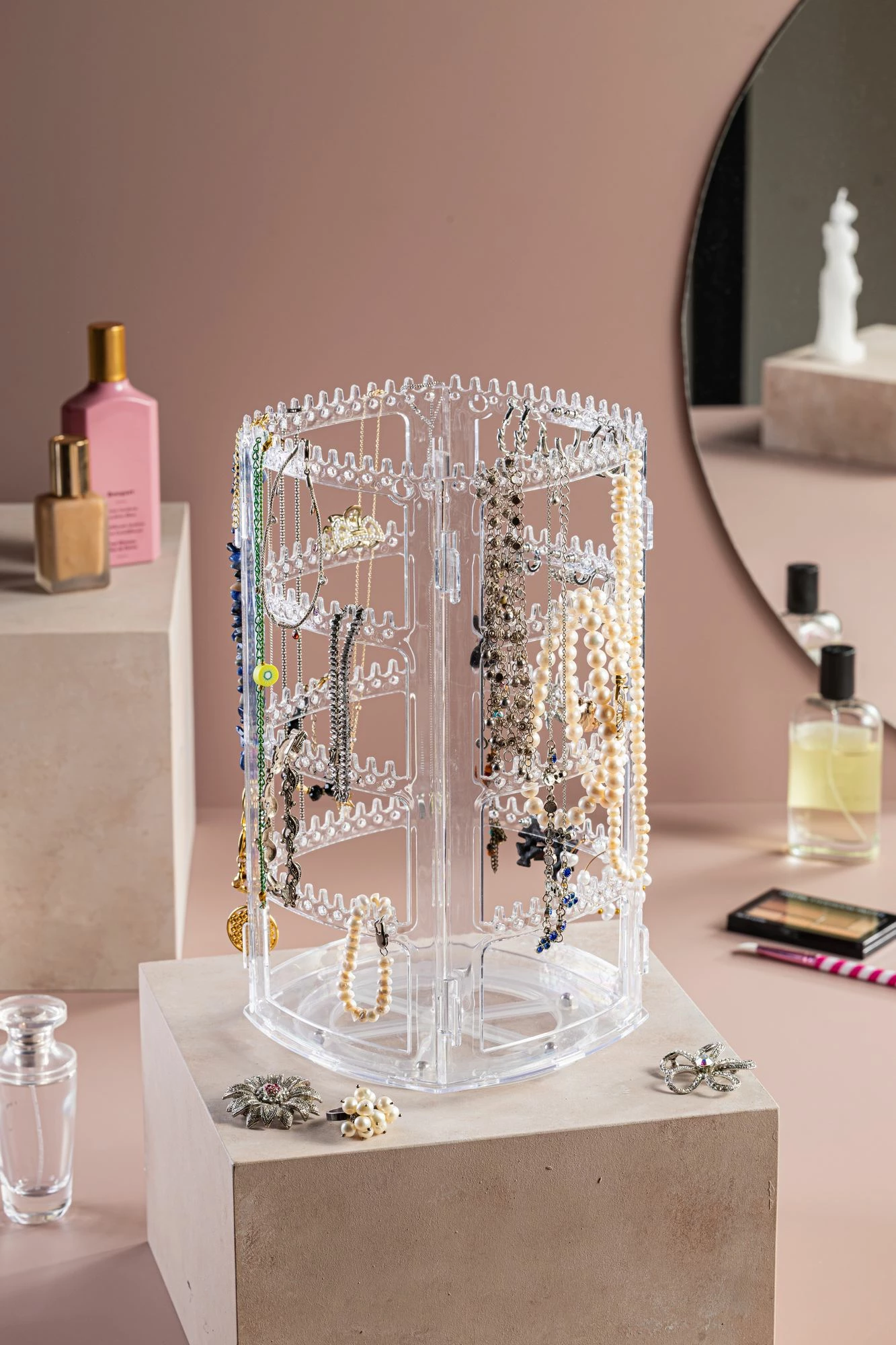 Organizues për make-up, transparent, Evila Originals, CPLS4RF