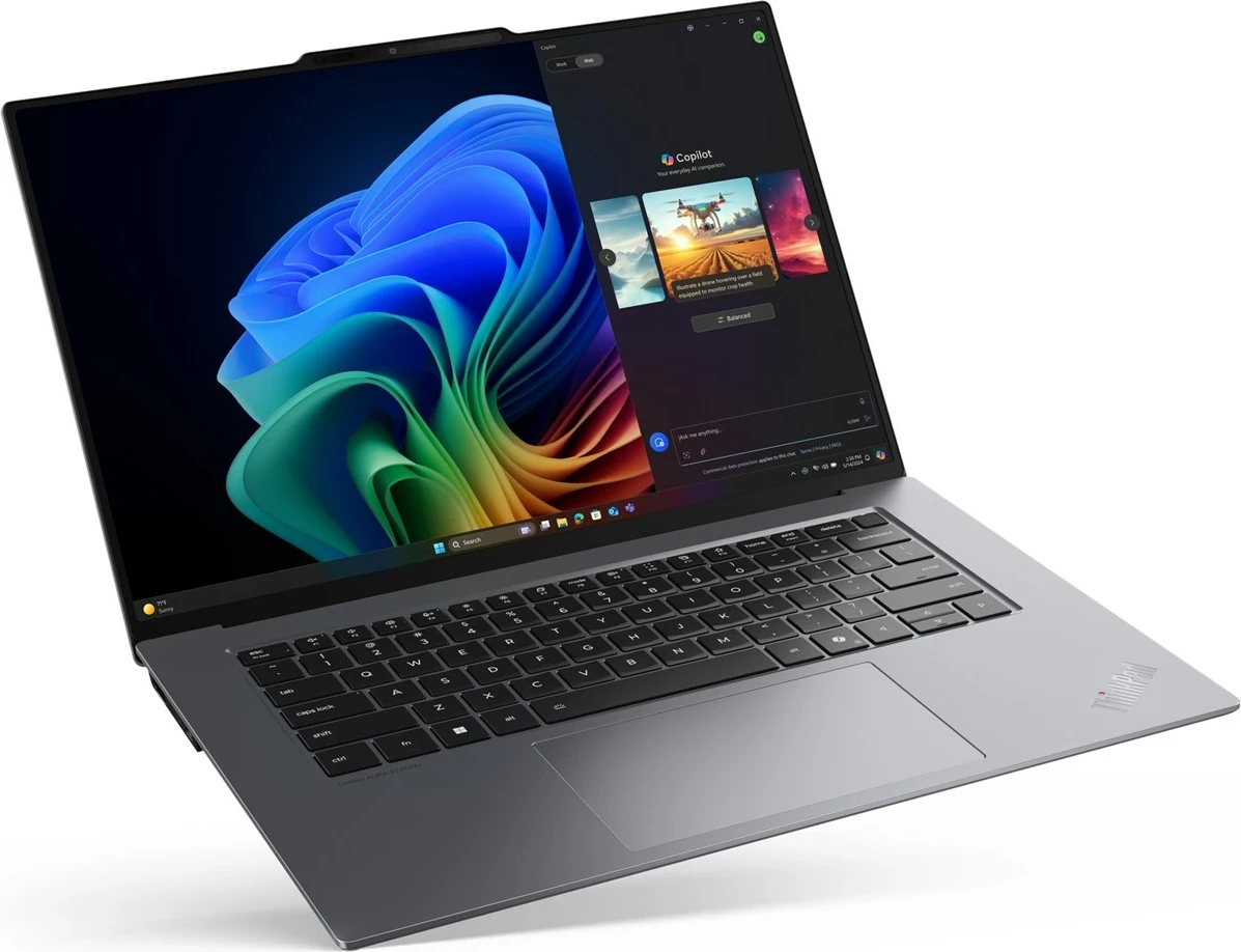 Laptop Lenovo ThinkPad X9-15 Gen 1 Copilot+ PC, 15.3", Intel Core Ultra 7 258V, 32 GB RAM, 1 TB SSD, Gri