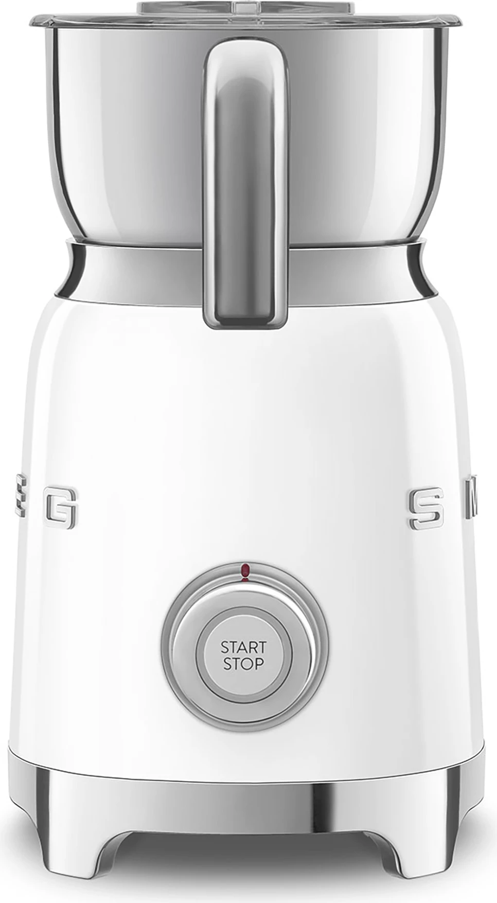 Shkumëzues qumështi Smeg MFF11WHEU 600 ml, 500 W, i bardhë/krem