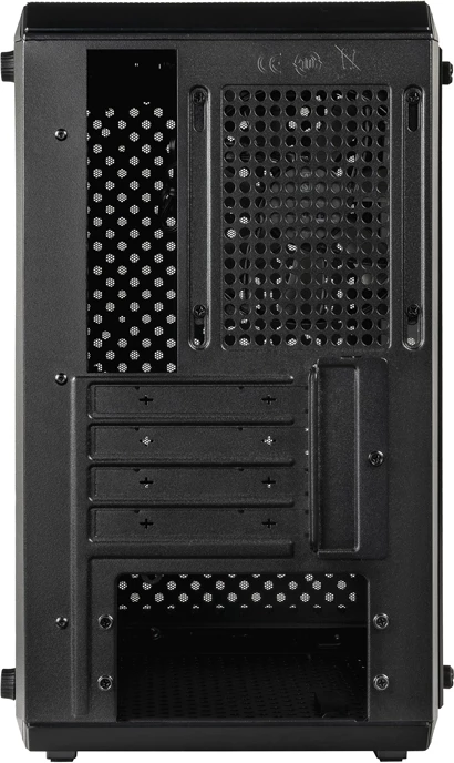 Kasë Cooler Master MasterBox Q300L, Micro ATX/Mini-ITX, xham i temperuar, e zezë