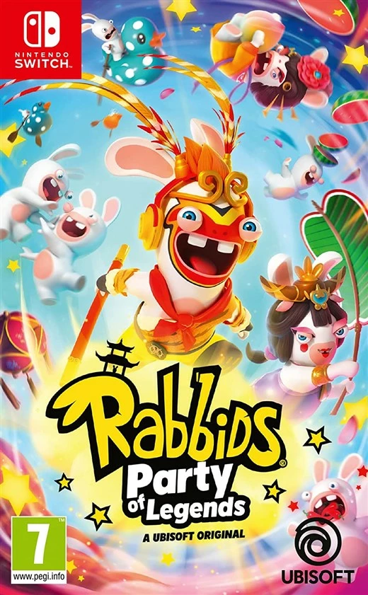 Lojë Ubisoft Rabbids: Party of Legends për Nintendo Switch, PEGI 7
