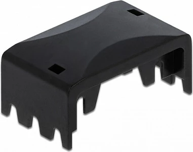 Modul Keystone DeLOCK 86468, RJ-12 femër në LSA, Cat3 UTP, i zi