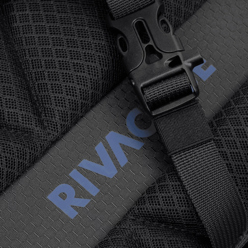 Çantë shpine RIVACASE 5321 Dijon 25L, rezistente ndaj ujit, për laptop/tablet 10.1", e zezë