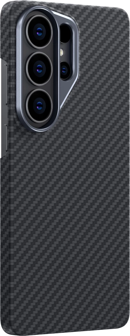 Mbështjellës, AmazingThing, Titan Max, për Samsung Galaxy S26 Ultra, aramid 1500D, unazë magnetike, mbrojtje rënie 3.6 m, zi