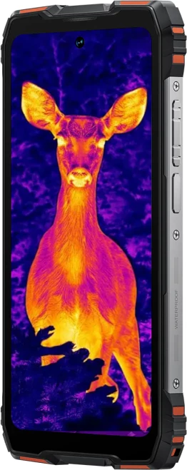 Celular BLACKVIEW ROCK 3 8GB/256GB, rugged, kamerë termike, 10000mAh, Portokalli