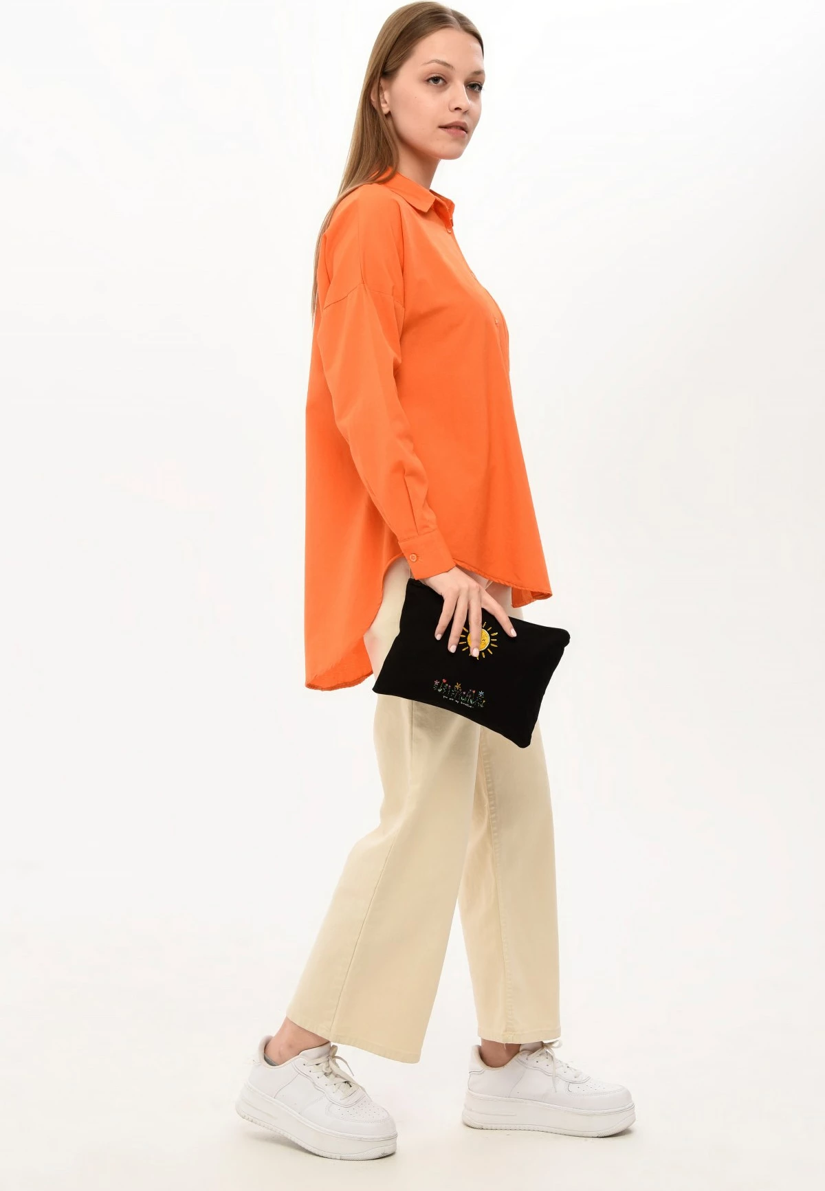 Qese për make-up, ngjyrë e zezë, Zoozie Bags, 25x18cm