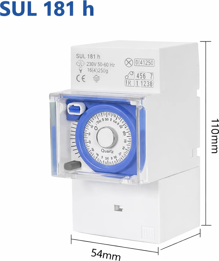 Rele Kohore Mekanike 24H SUL-181 – Programues Kohor DIN Rail 220V